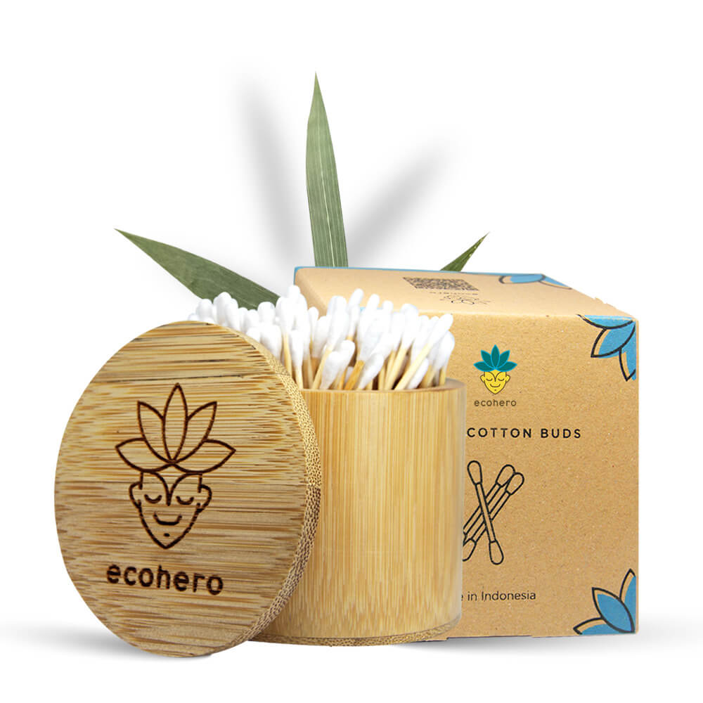 AMAZON COTTON PADS4 Ecohero Bambus Wattestäbchen