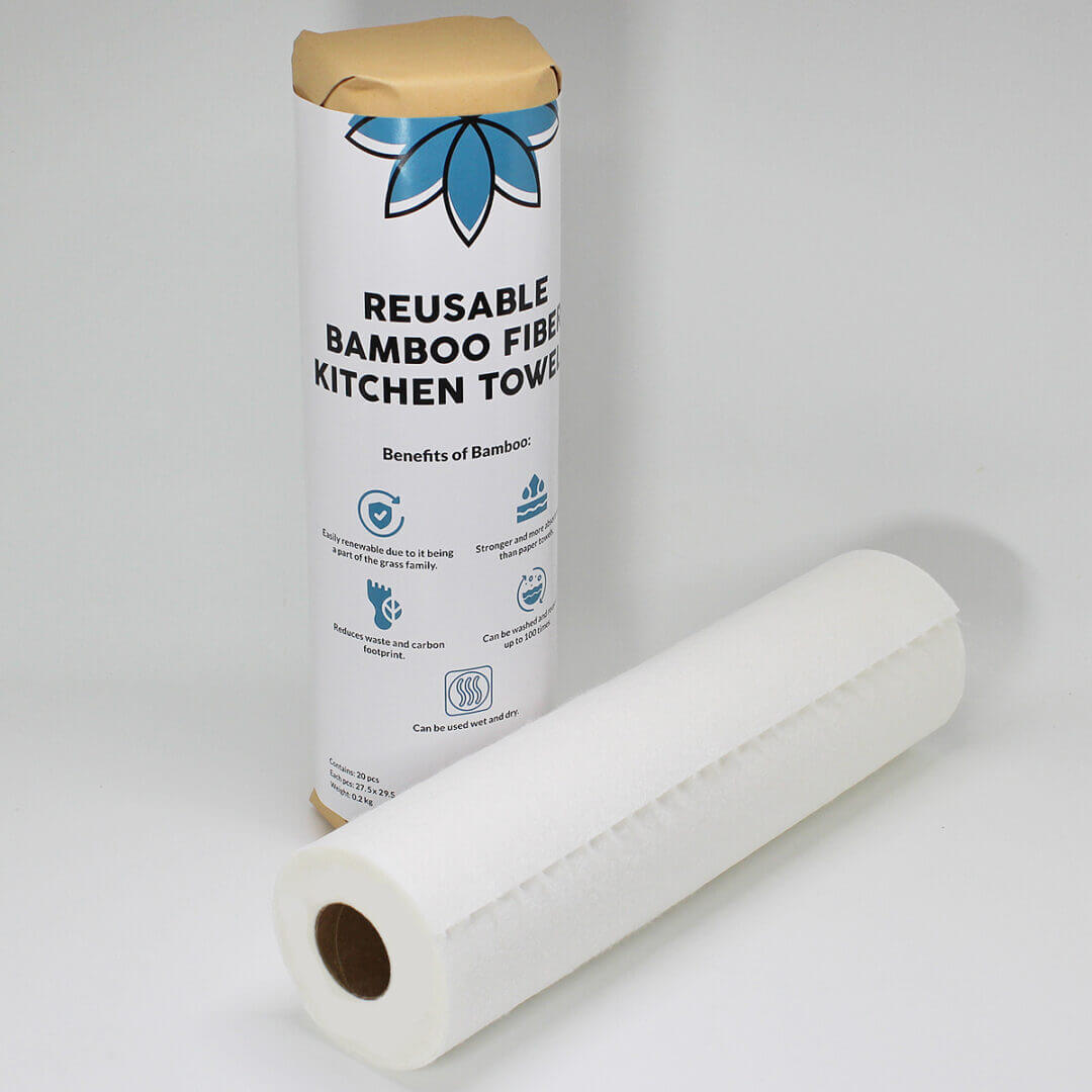 Reuseable Kitchen Towel 03 EcoHero Bambus Küchentücher