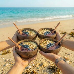 Coconut Bowl Qi Family Pack mit Acai